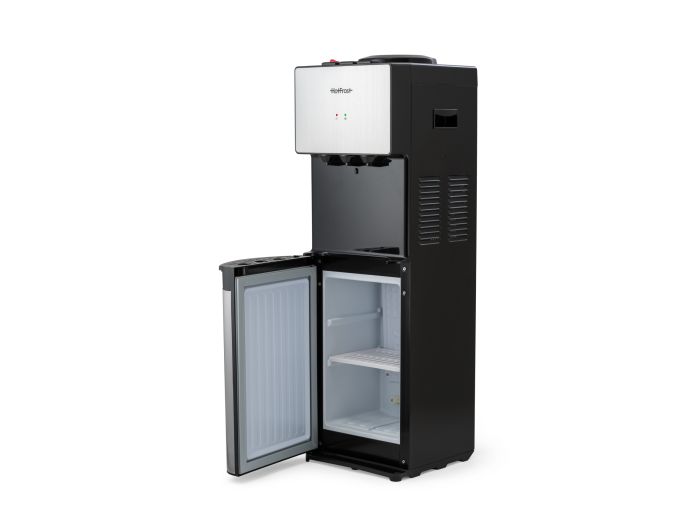Напольный кулер HotFrost V400BS с холодильником
