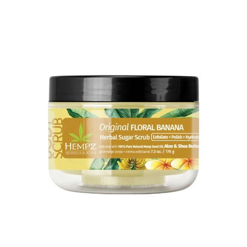 Сахарный скраб для тела "Original" Original Floral Banana Herbal Sugar Scrub Hempz 176 г (8025-03)