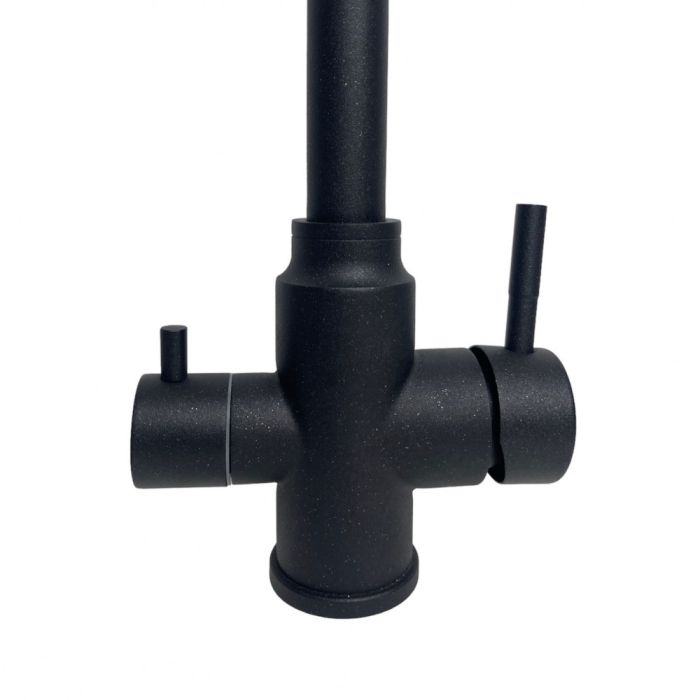 Смеситель кухонный Adamant SA-21 Black Metallic