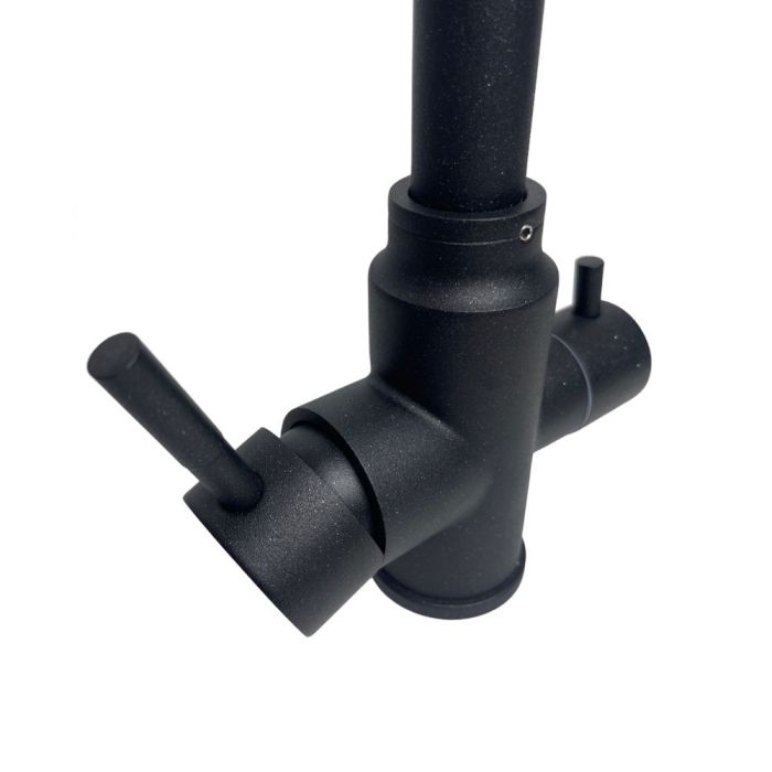 Смеситель кухонный Adamant SA-21 Black Metallic