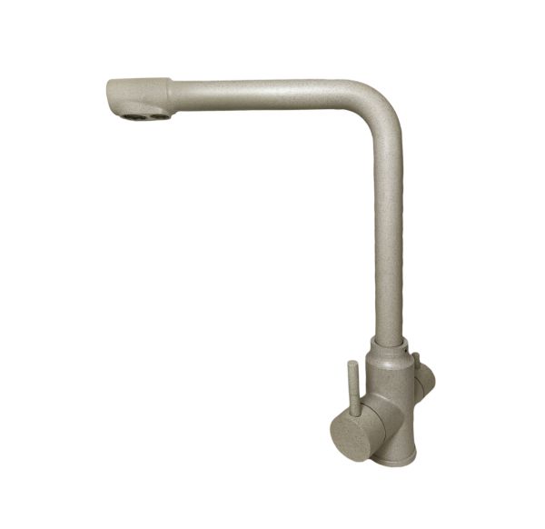 Змішувач з нержавіючої сталі дво-важільний Adamant SA-021 terra