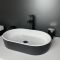 Умывальник Adamant BESTE NEW Black-White