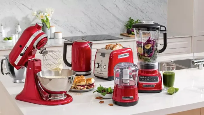 Кухонна машина KitchenAid Artisan 4,8 л 5KSM125EER з відкидним блоком червоний