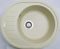 Кухонна мийка Adamant OVUM ivory 615x495x200 мм, з крилом