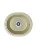 Кухонна мийка Adamant CIRCUM ivory 500x425x180 мм, без крила