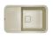 Кухонная мойка Adamant EXISTENCE ivory 775x505x190 мм, с крылом