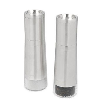 Набір млинків для солі та перцю KitchenAid Universal, 2 шт, 20,3 см, сріблястий (KOG988OSSSA)