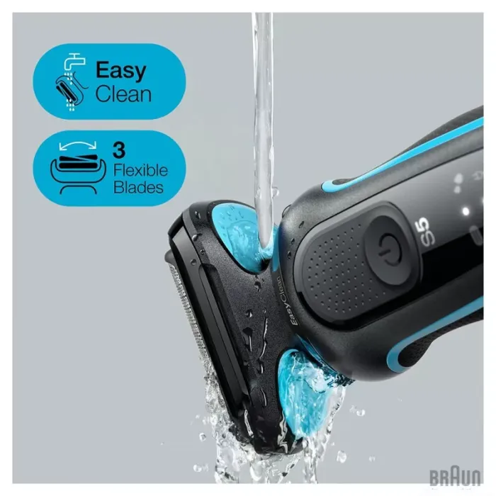 Електробритва BRAUN Series 5 51-M1000s BLACK / MINT