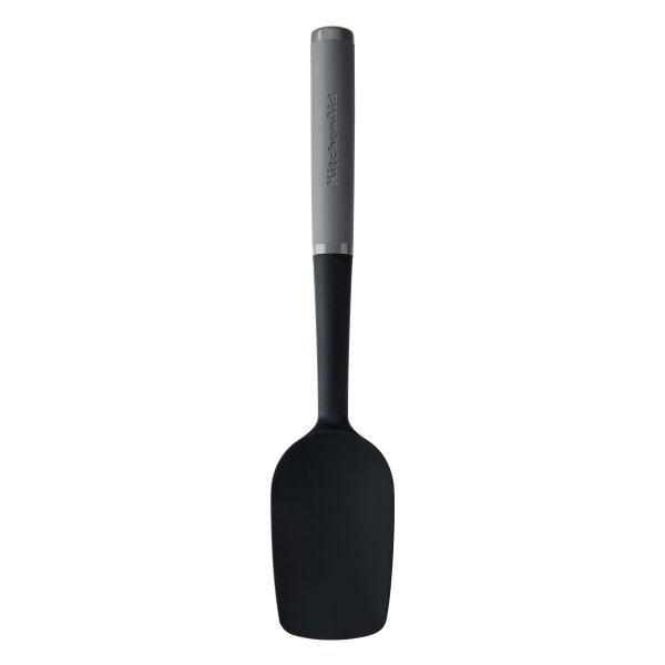 Лопатка силіконова KitchenAid Coreline, 34 см, сірий (KAS030OHCGG)