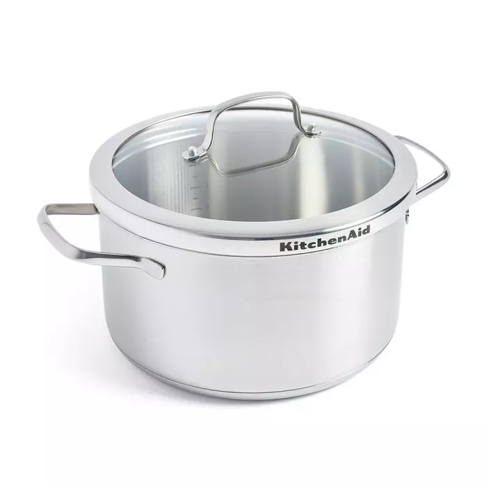 Каструля з кришкою KitchenAid Proline, 24 см, 5,7л (CC001879-001)