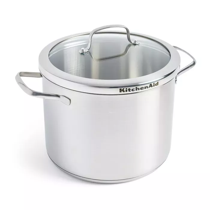Каструля з кришкою KitchenAid Proline, 24 см, 8 л (CC001880-001)
