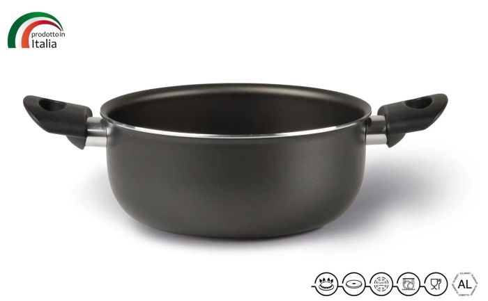 Каструля без кришки TVS Basilico 20 см 2,7 л (82406202310401)