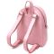 Компактний жіночий рюкзак з натуральної шкіри Shvigel 16304 рожевий