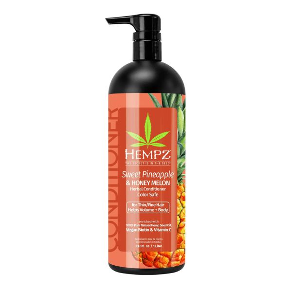 Кондиціонер "ананас-медова диня" для об'єму Hempz 1000 ml (2563-04)
