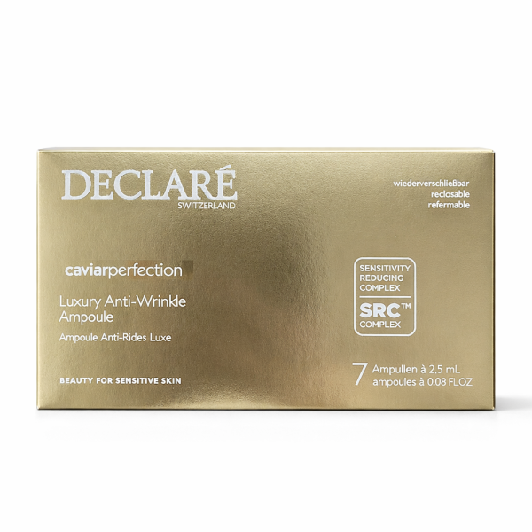 Концентрат против морщин с экстрактом черной икры CAVIAR Luxury Anti-Wrinkle Ampoule Declare 7x2,5 мл (517)