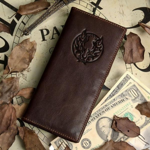 Бумажник мужской 14180 кожаный Vintage коричневый
