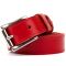 Шкіряний жіночий ремінь Grande Pelle 11375 червоний