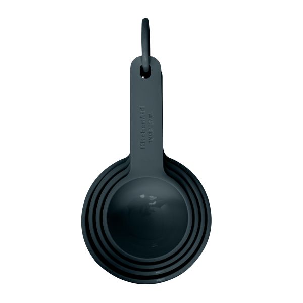 Набір мірних ковшиків KitchenAid Coreline, 4 шт, сірий (KQG058OHCGG)