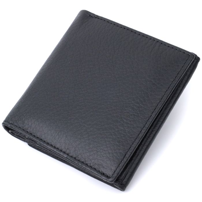 Гарний гаманець для жінок із натуральної шкіри ST Leather 22709 чорний