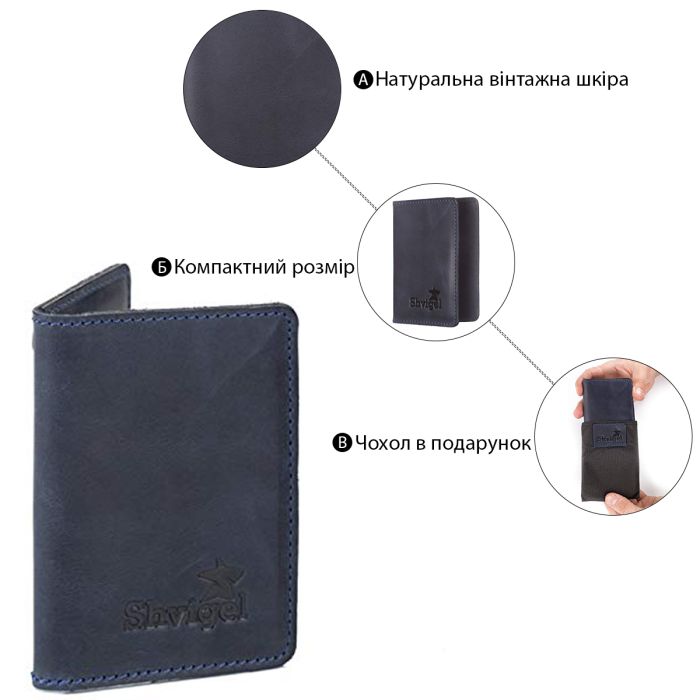 Кредитниця SHVIGEL 15301 синя