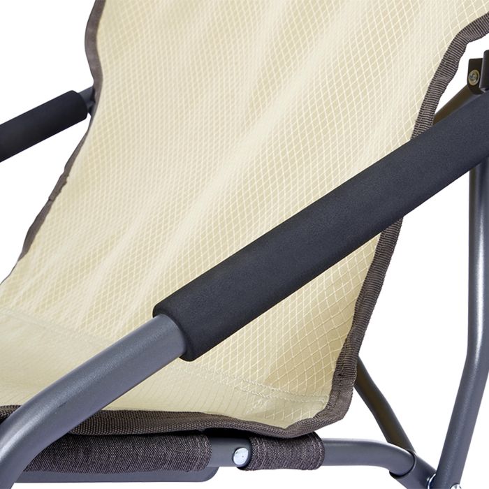 Крісло розкладне Uquip Sandy XL Sand/Grey (244043)