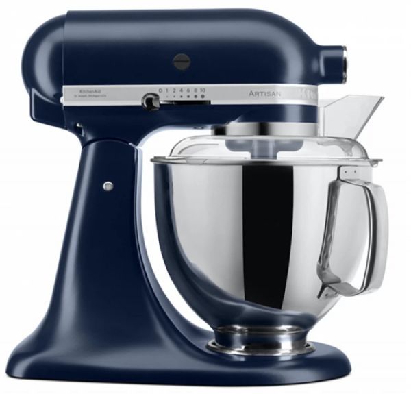 Кухонна машина KitchenAid Artisan 4,8 л 5KSM175PSEIB з відкидним блоком чорнильний синій