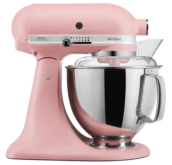 Кухонная машина KitchenAid Artisan 4,8 л 5KSM175PSEDR с откидным блоком цвет сухая роза