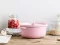 Кастрюля чугунная с крышкой KitchenAid 22 см 3,3 л цвет сухая роза (CC007430-001)