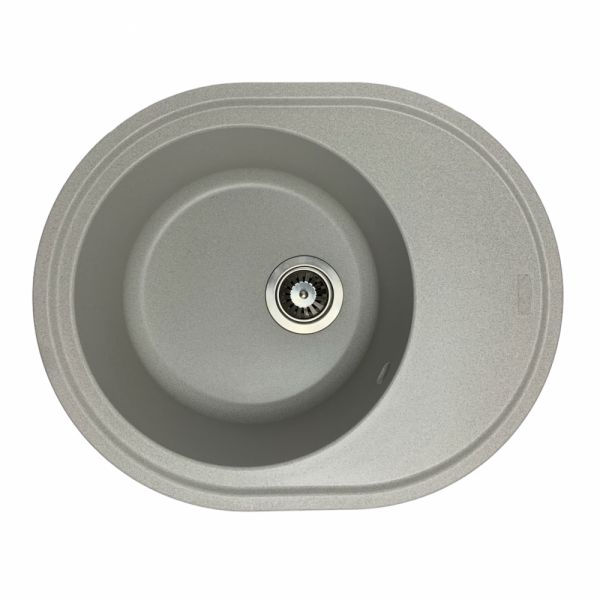 Мийка кухонна Adamant VAST 610х495х200 світло-сірий