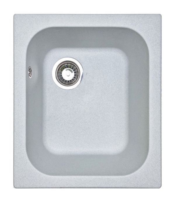 Кухонна мийка Adamant COMPACTA світло-сіра 430x500x200 мм, без крила