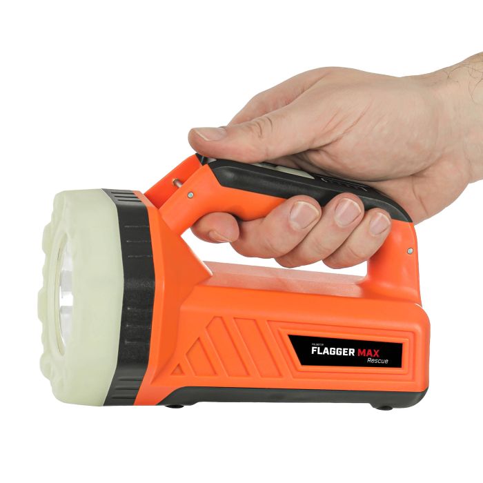 Ліхтар пошуковий Mactronic Flagger Max Rescue (1800 Lm) White/Orange LED USB-C 8800 mAh (PSL0073R)