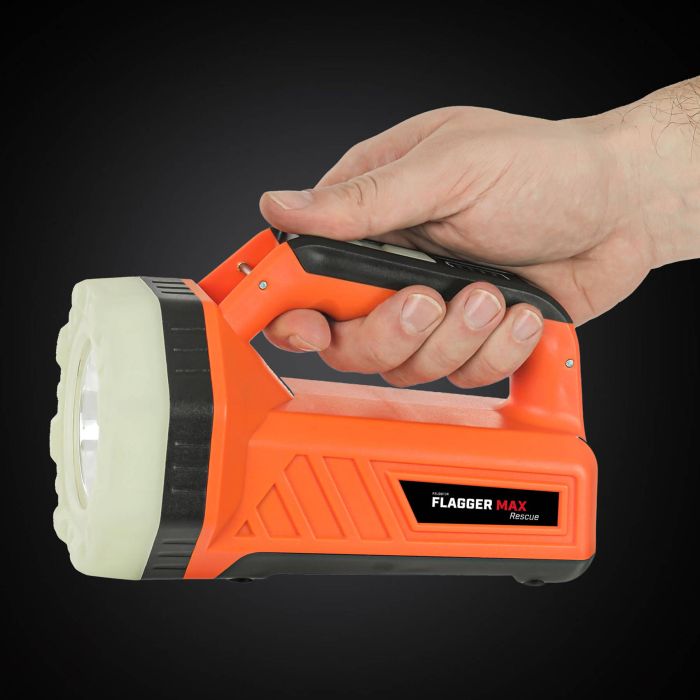 Ліхтар пошуковий Mactronic Flagger Max Rescue (1800 Lm) White/Orange LED USB-C 8800 mAh (PSL0073R)