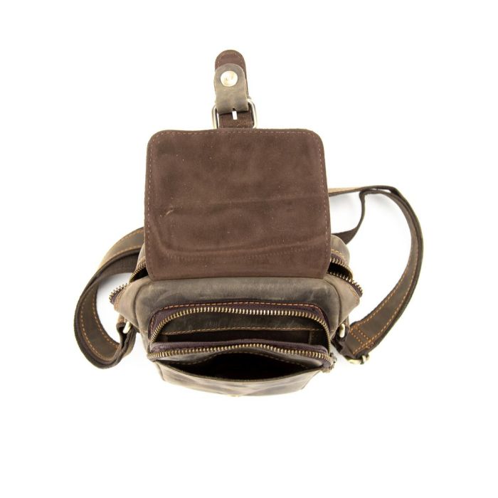 Маленький месенджер вінтажний Tiding Bag M39-1064DB