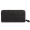Клатч шкіряний плетений Tiding Bag M39-9001-2A чорний