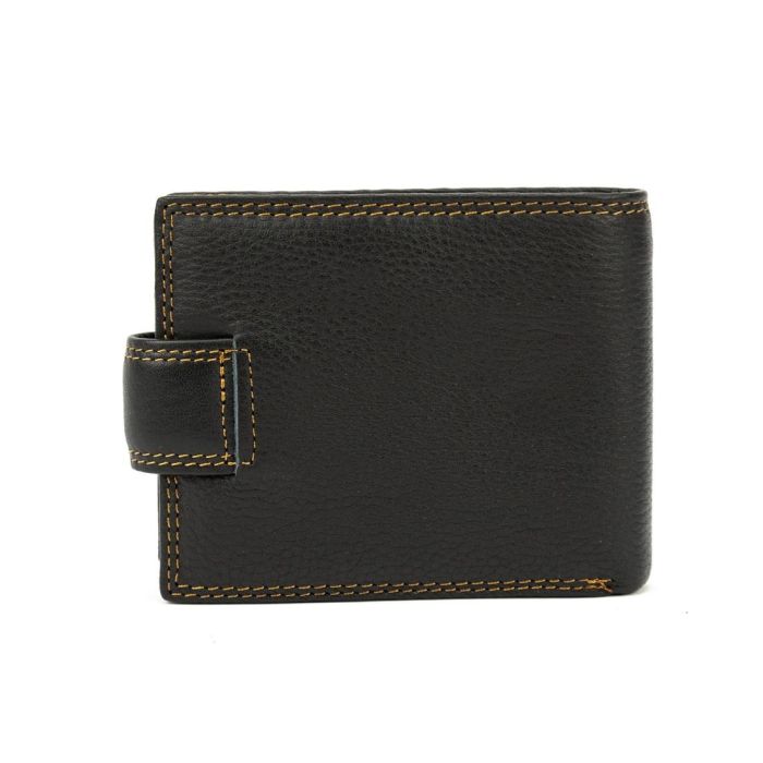 Портмоне коричневое винтажное Tiding Bag M39-FA26-5DB