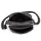 Кожаный компактный мужской мессенджер черный Tiding Bag M56-0080A