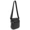 Кожаный компактный мужской мессенджер черный Tiding Bag M56-0080A
