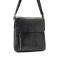 Мессенджер черный с клапаном Tiding Bag M56-17195A