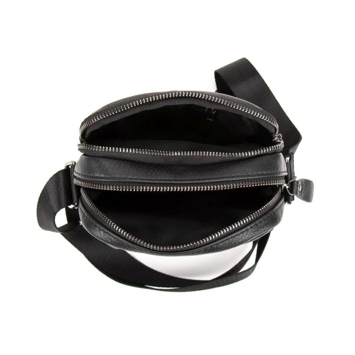 Кожаный небольшой мессенджер на два отдела Tiding Bag M56-2004A