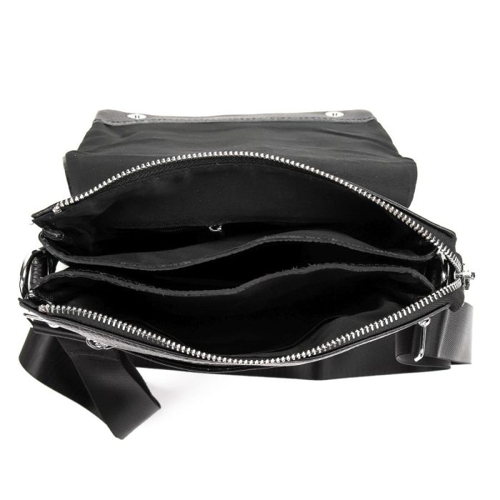 Кожаный мужской мессенджер с клапаном Tiding Bag M56-2056A