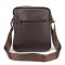 Мужская кожаная сумка через плечо Tiding Bag M56-9981C коричневая