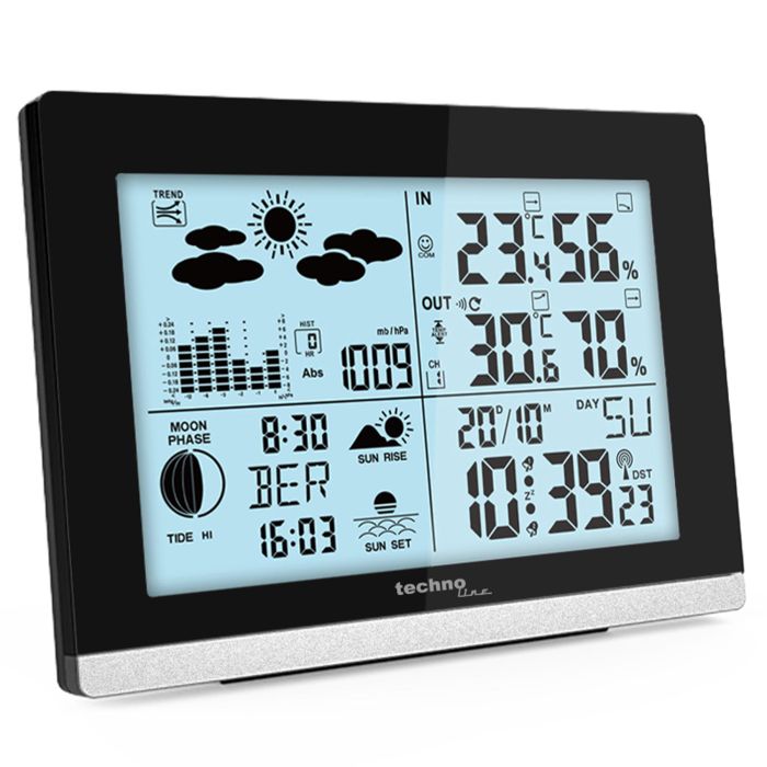 Метеостанція Technoline WS6762 Black (WS6762)