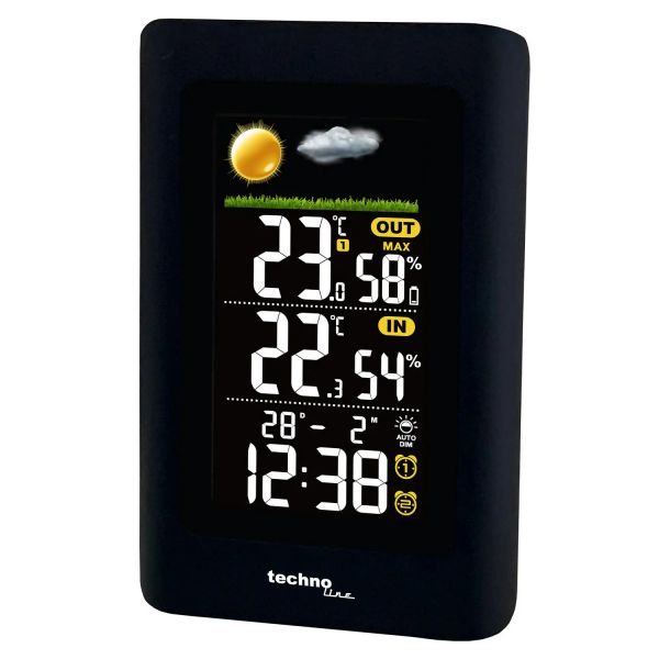 Метеостанция Technoline WS6447 Black (WS6447)