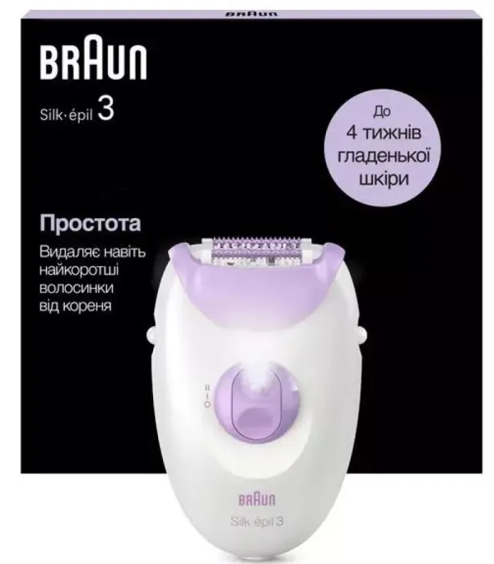 Епілятор BRAUN SE 3-000