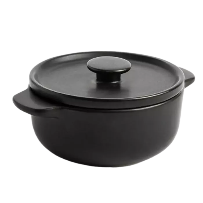 Міні-кокотниця з кришкою KitchenAid Matte Oven-to-table керамогранітна, 10 см, 0,3 л (CC004973-001)