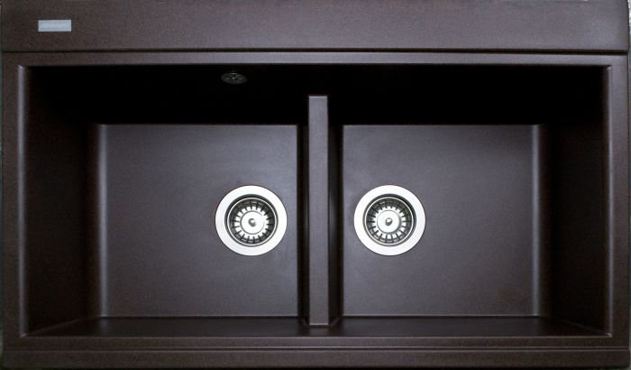 Кухонная мойка Adamant SIMILAR mokko 885x505x230 мм, 2 полноразмерные чаши