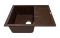 Кухонная мойка Adamant ANILA mokko 645x495x200 мм, с крылом