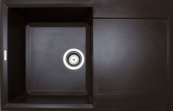 Кухонна мийка Adamant HORIZON mokko 780x495x230 мм, з крилом