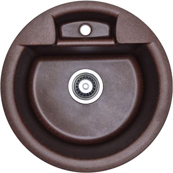 Кухонная мойка Adamant FINE mokko d 470x190 мм, без крыла