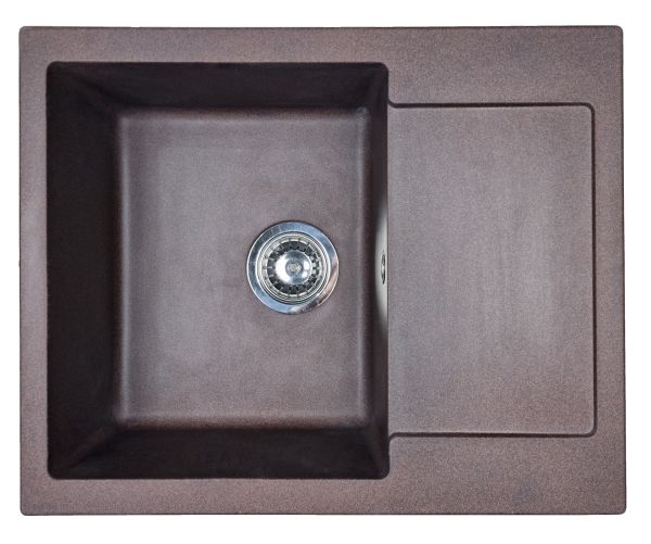 Кухонна мийка Adamant MINIMAL mokko 615x495x200 мм, з крилом